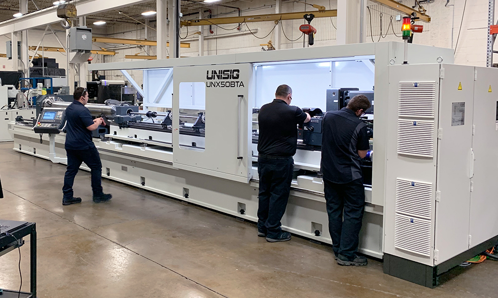 UNISIG machine runoff